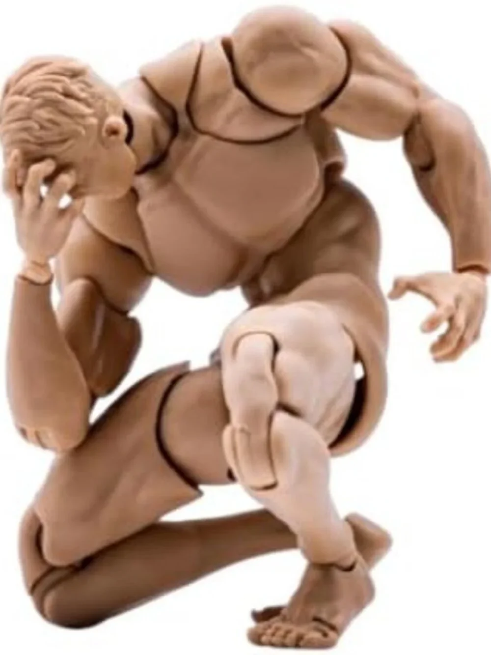 6-Inch Male Action Figure - Strong, Flexible Soldier Doll, Collectible Toy Gift